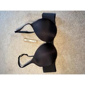Skims Ultimate Push Up Plunge Bra Color ONYX Size 36B